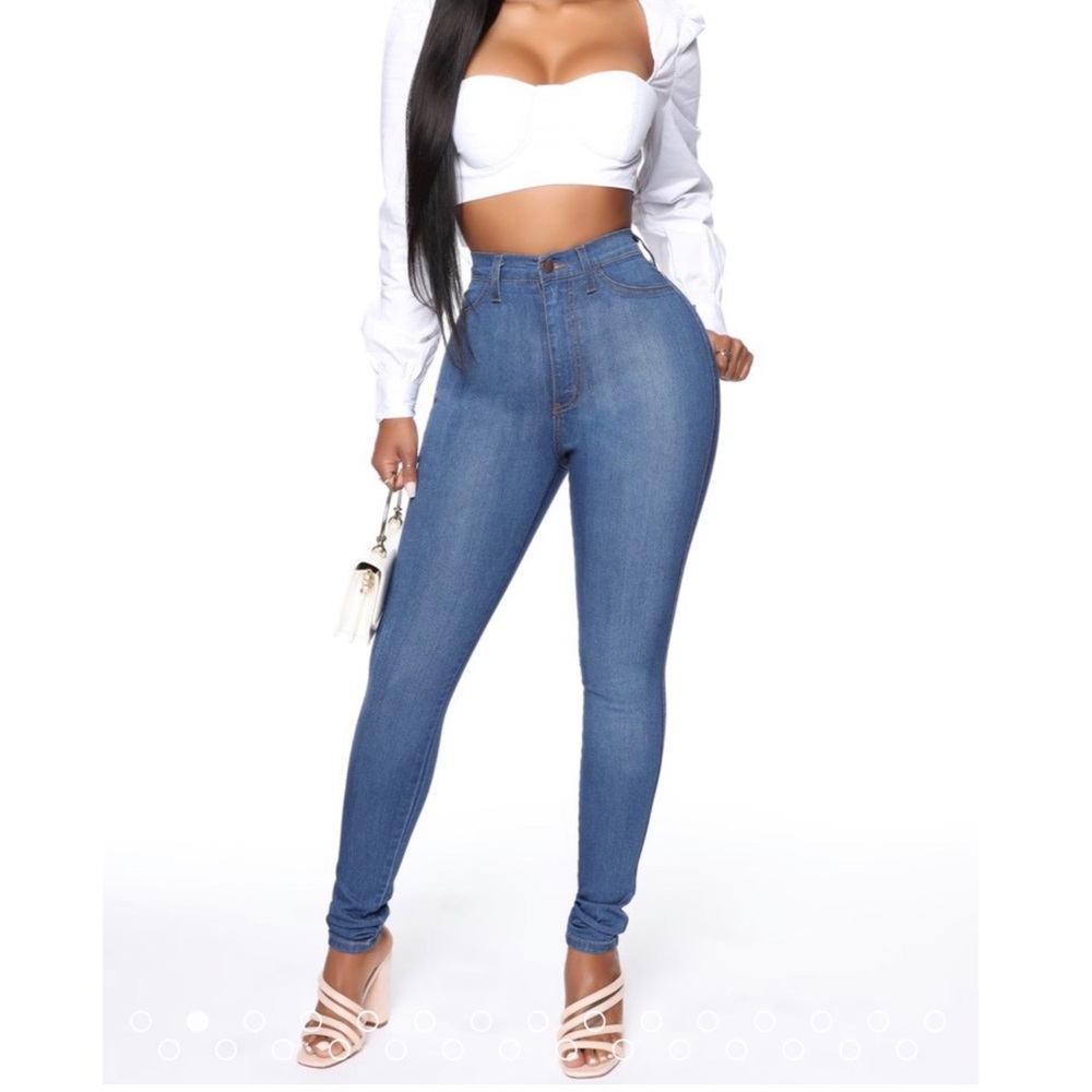 Fashion Nova Classic High Waist Skinny Jeans